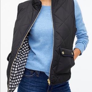 NWT J.Crew Factory Quilted Vest Size M